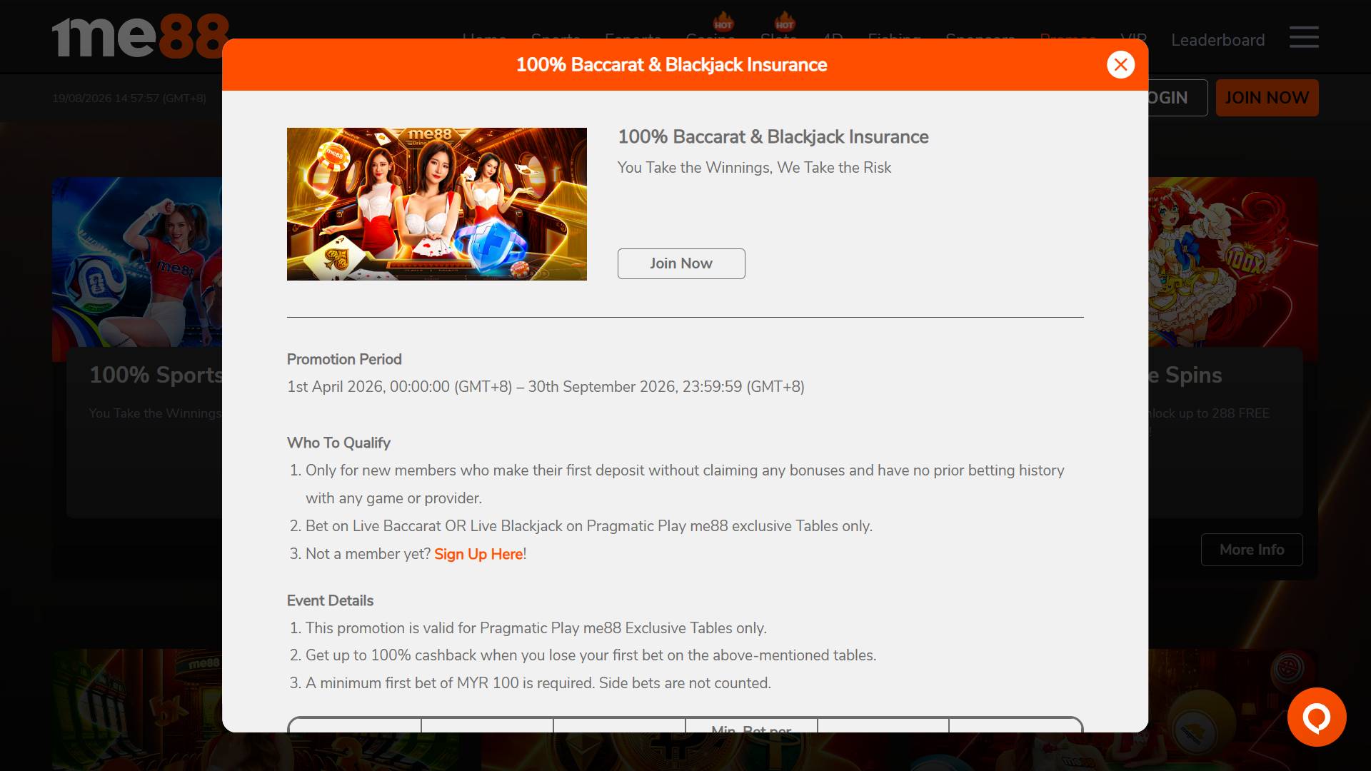 Welcome bonus 100 live casino