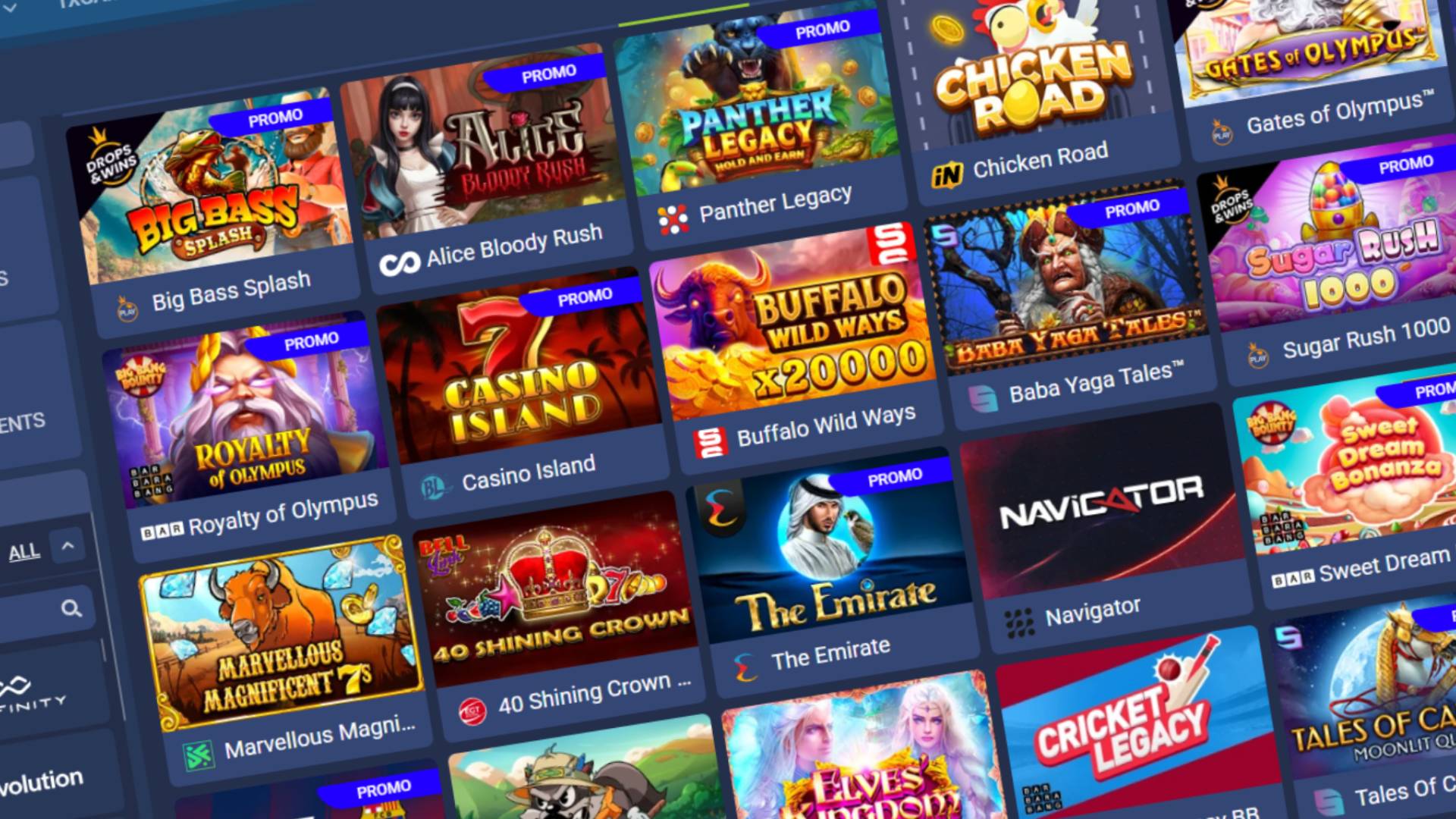1xbet online casino games