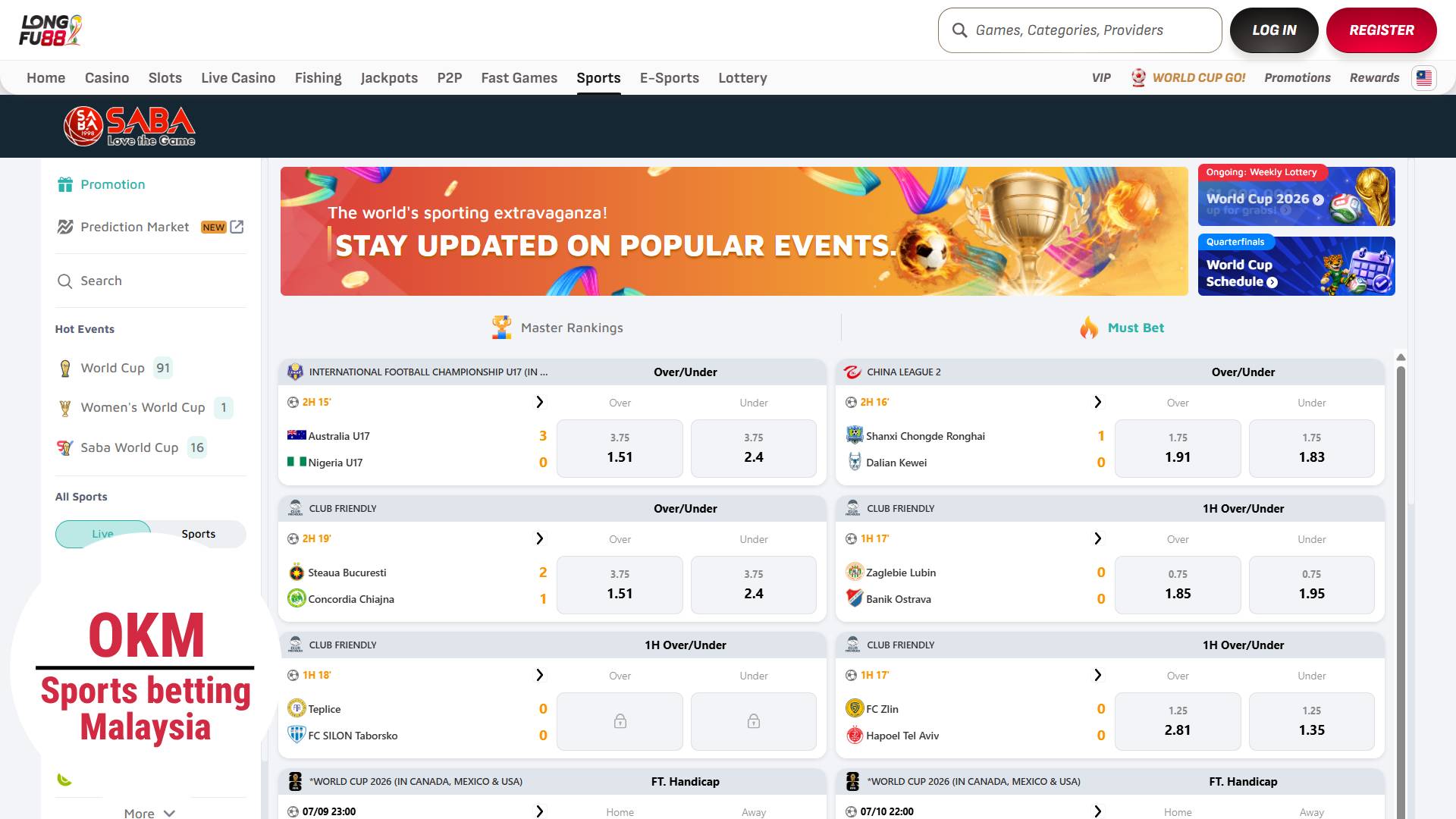Longfu88 Casino - Online Betting