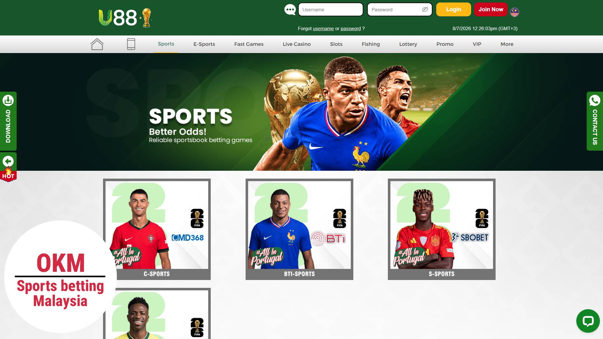U88 Casino - Online Betting