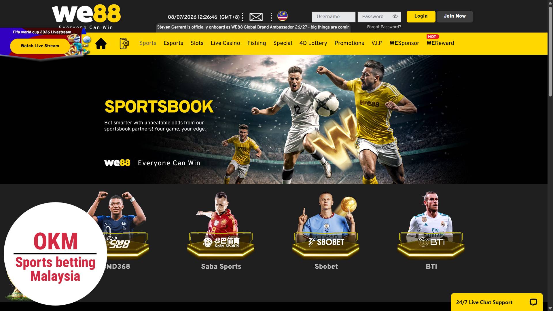 WE88 Casino - Online Betting