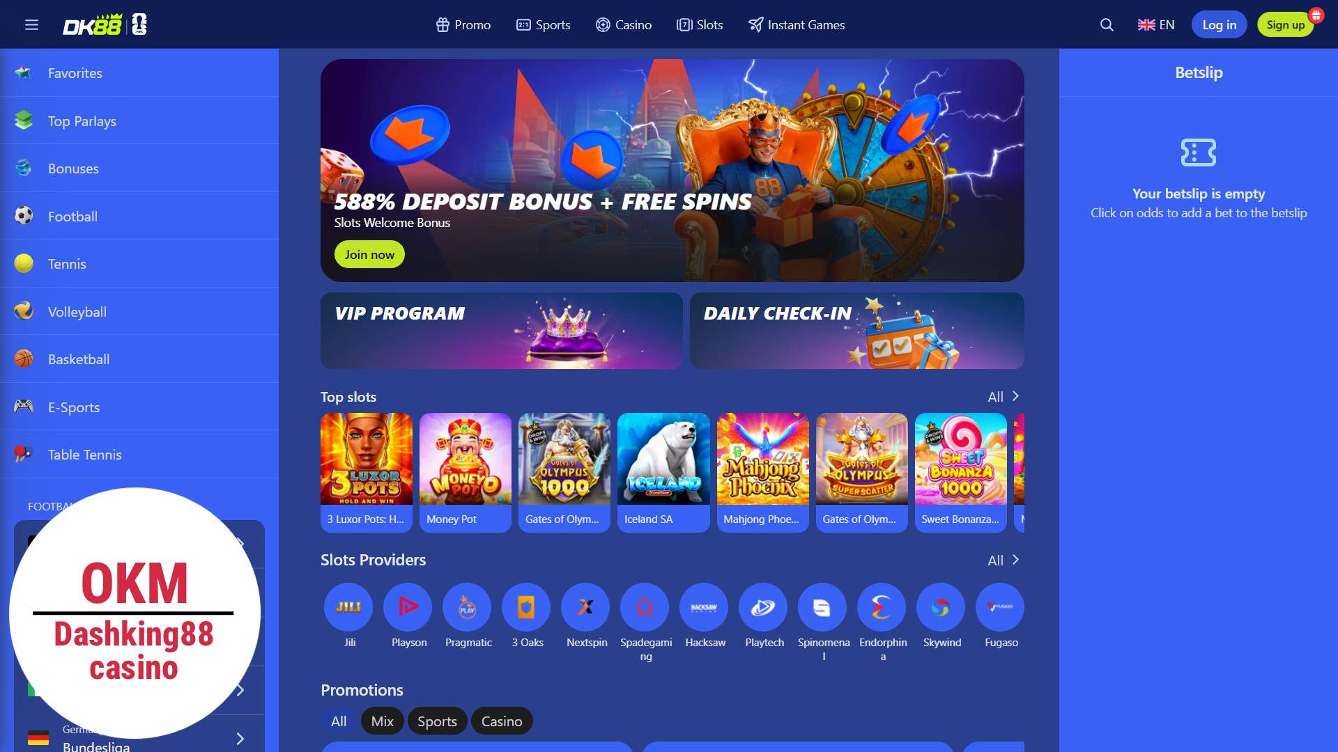 Dashking88 Casino