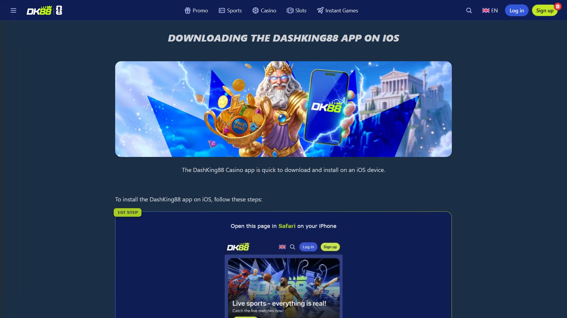 Dk88 casino app ios