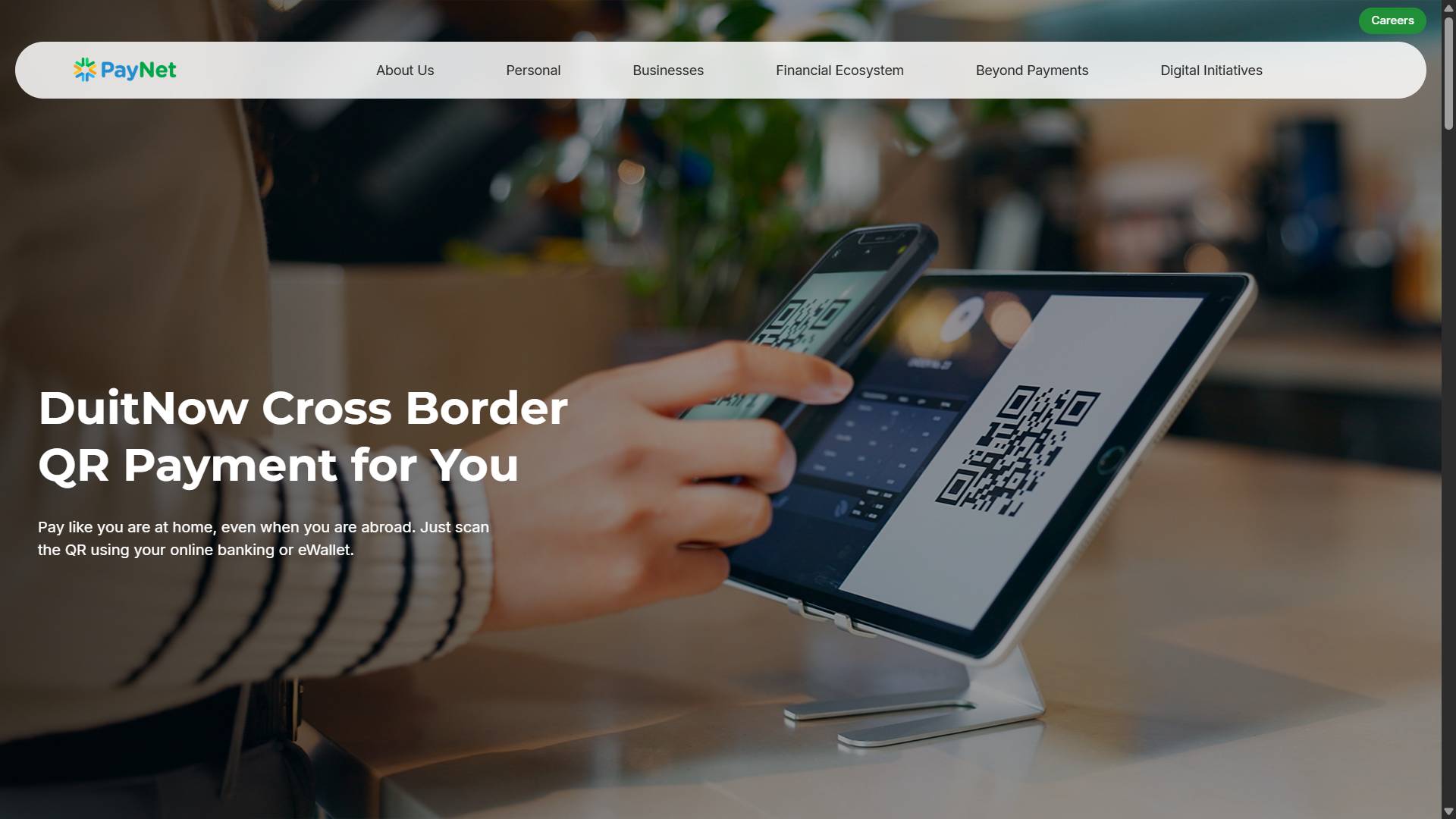 Duitnow cross border QR payment for you