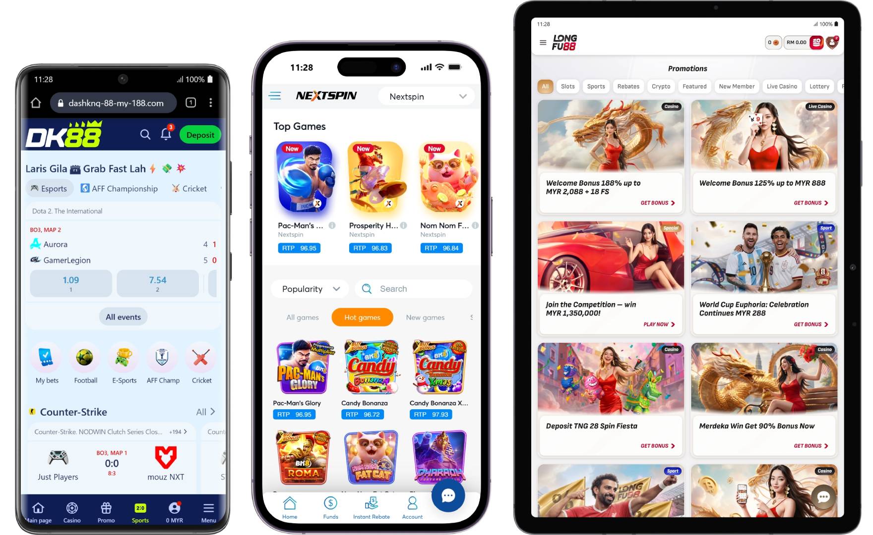 Mobile online casino ewallet