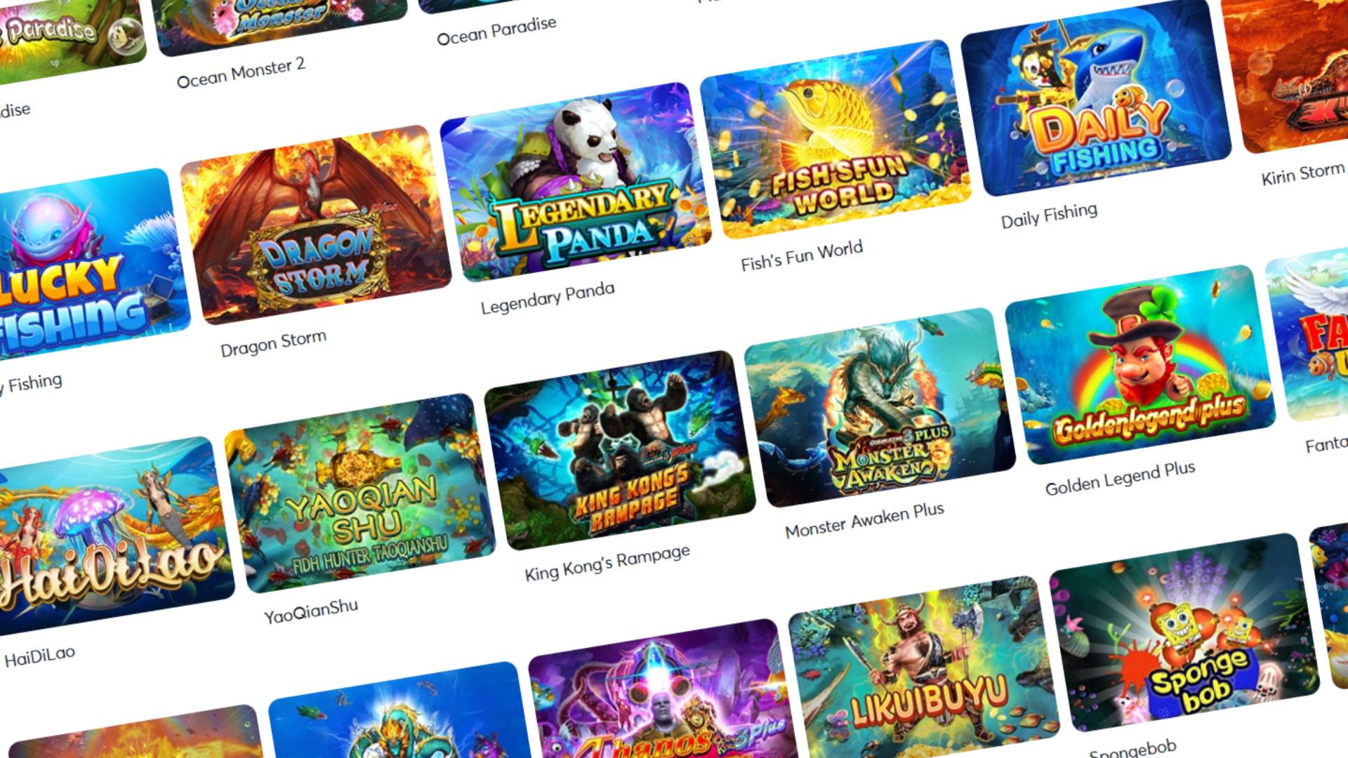Fishing games fpx online casino