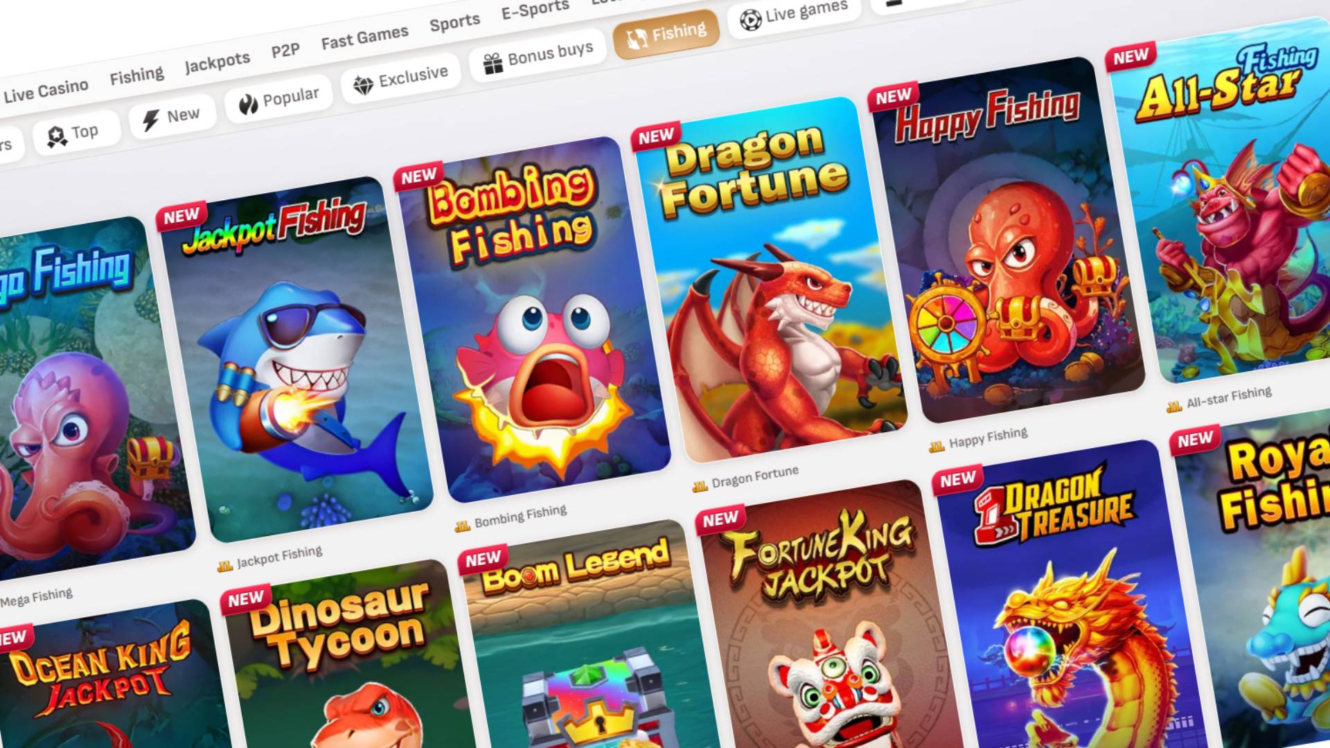 Fishing game in best online casino sites Malaysia