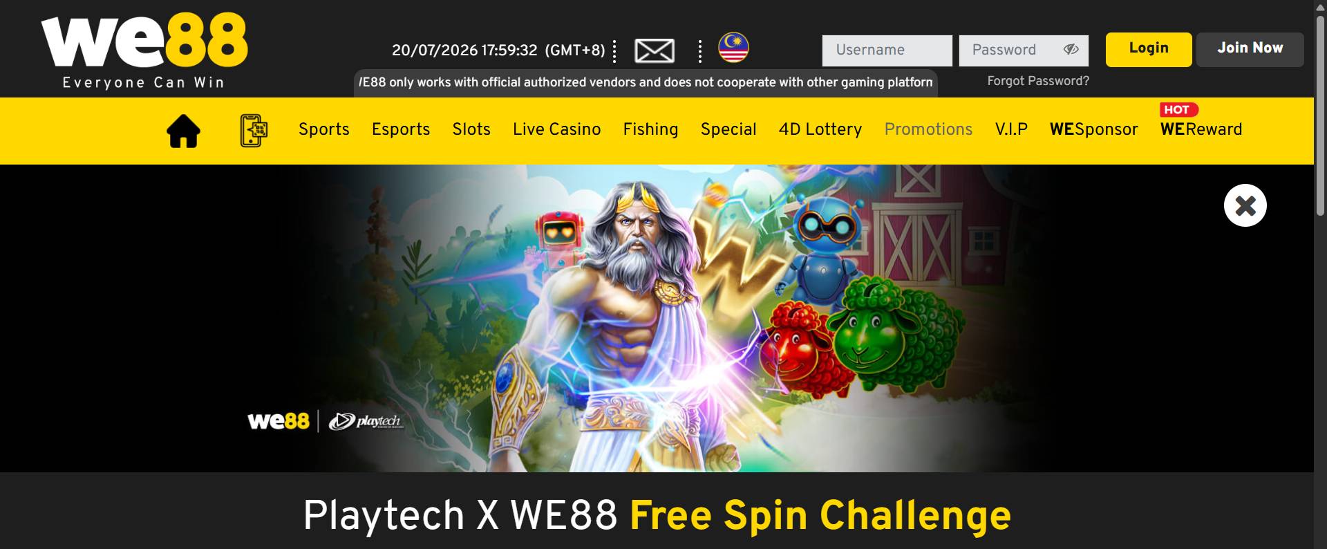 Free spins best online casino in Malaysia
