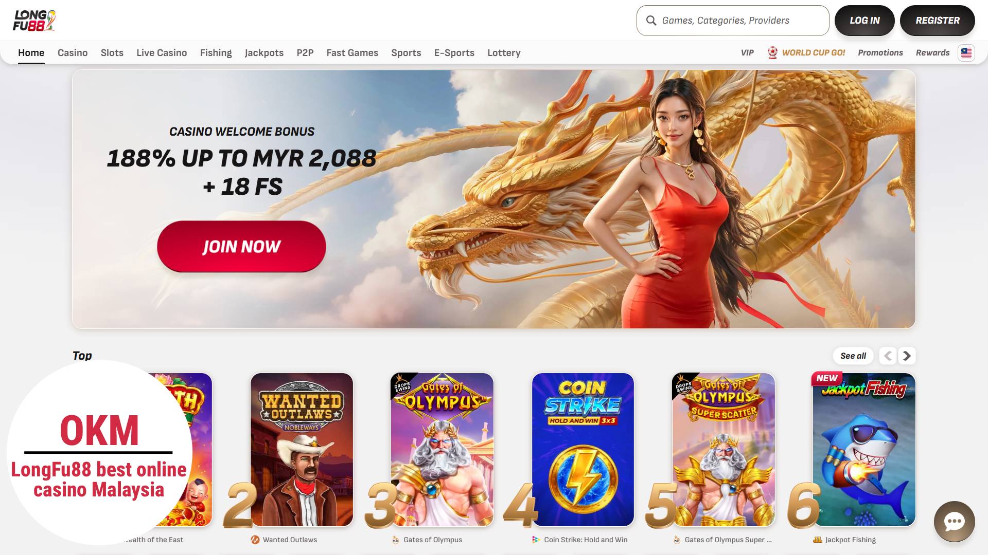 LongFu88 best online casino Malaysia