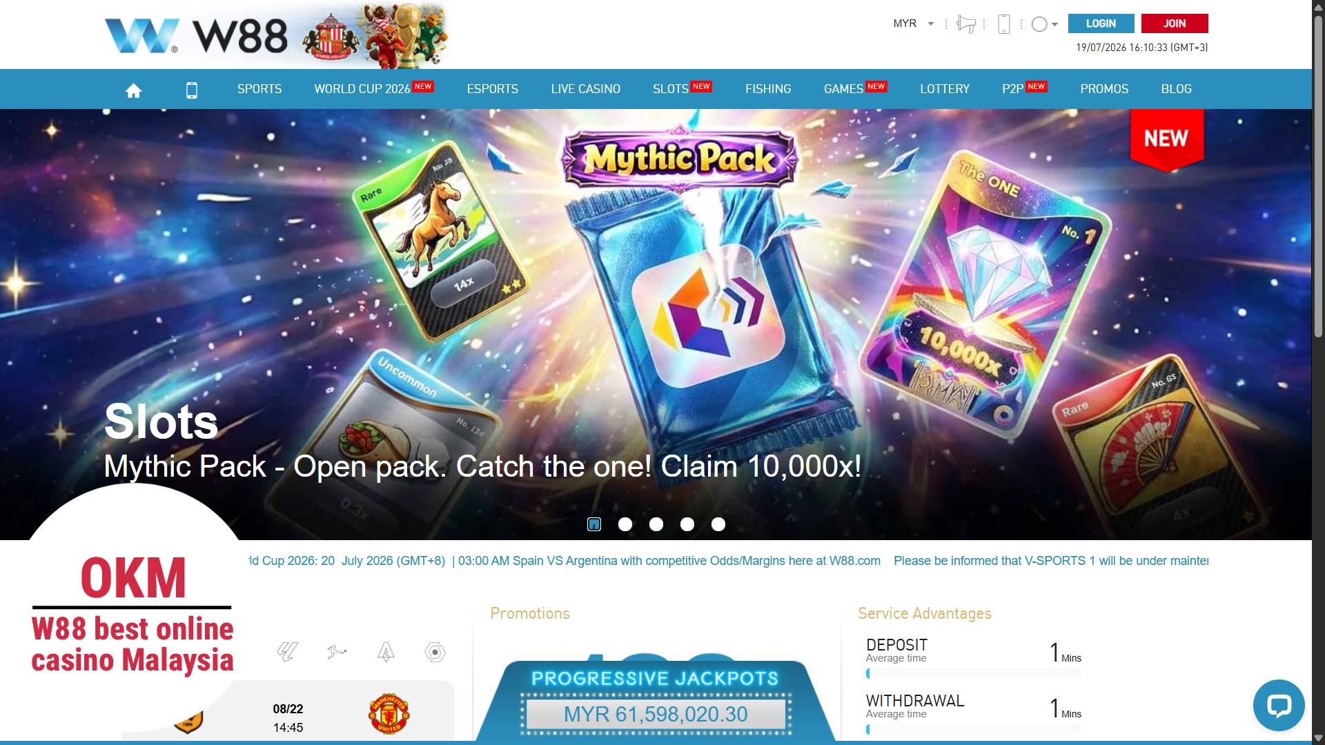 w88 best online casino Malaysia