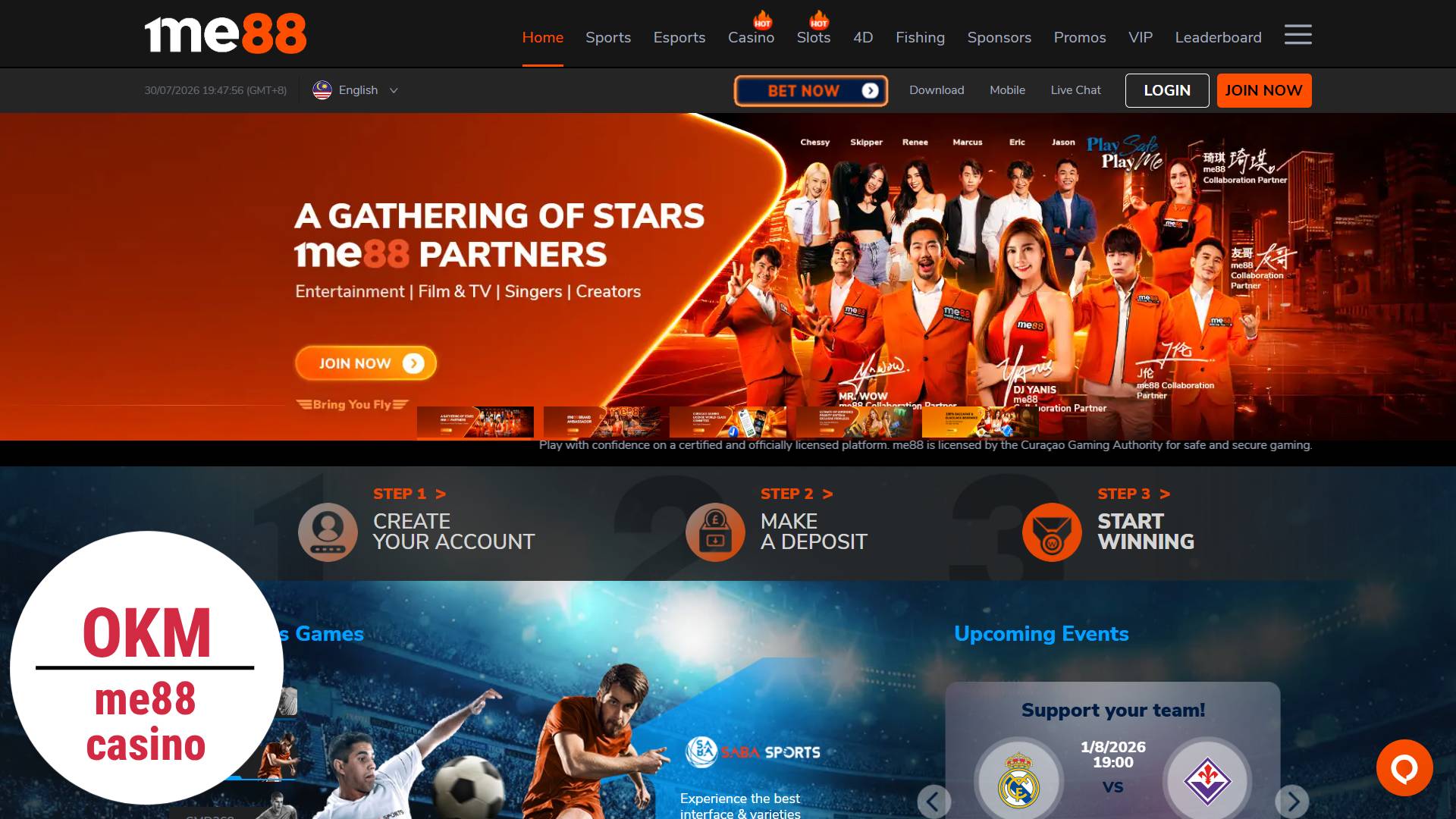 Me88 online casino