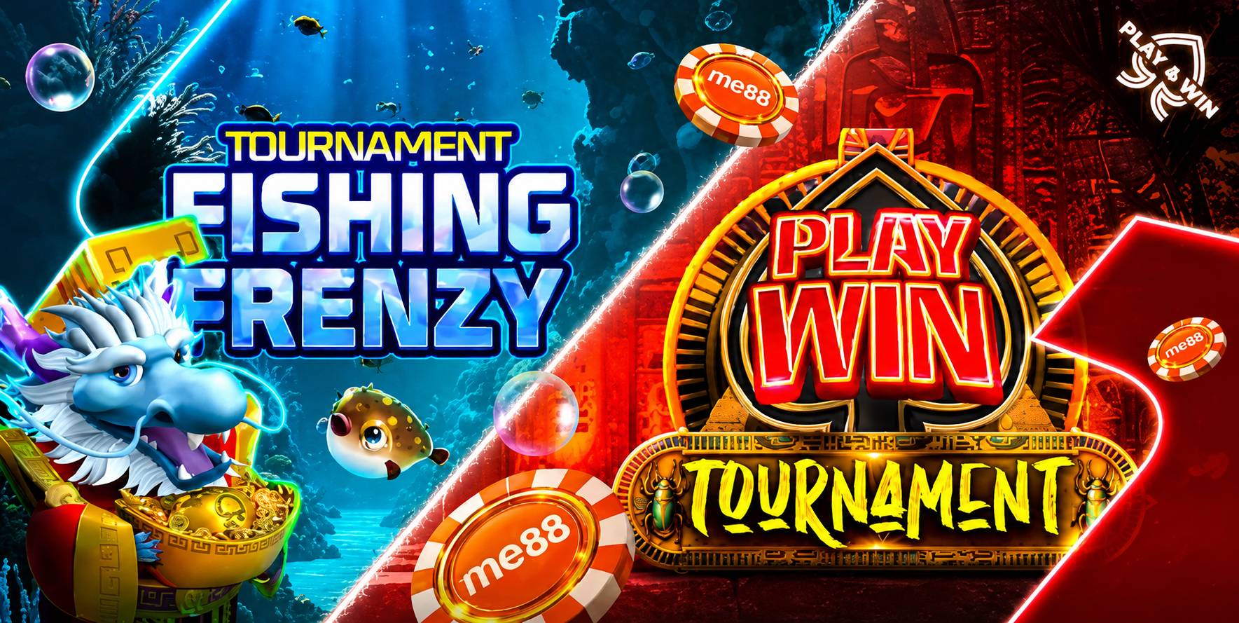 Me88 tournament casino bonus