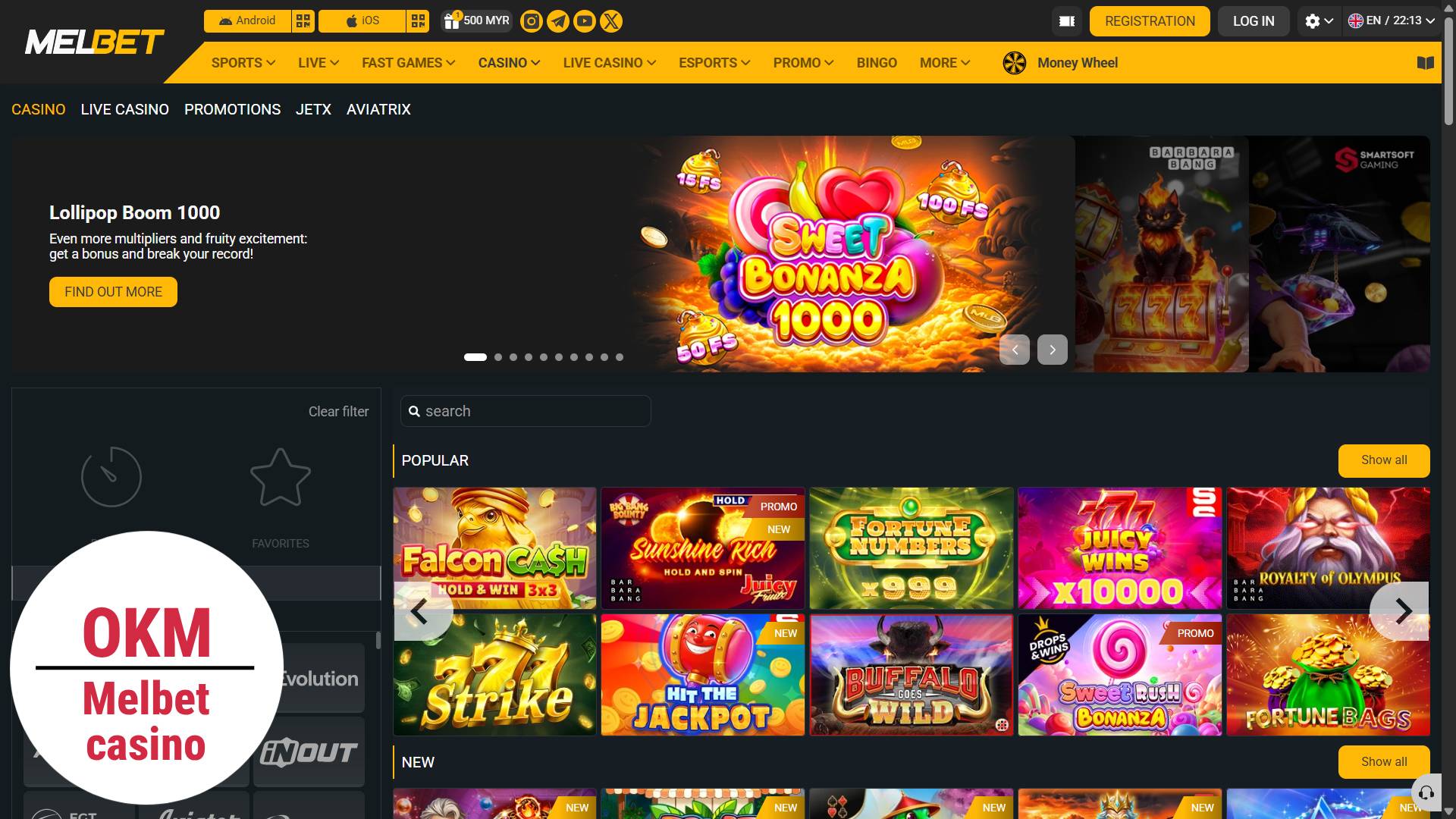 Melbet casino
