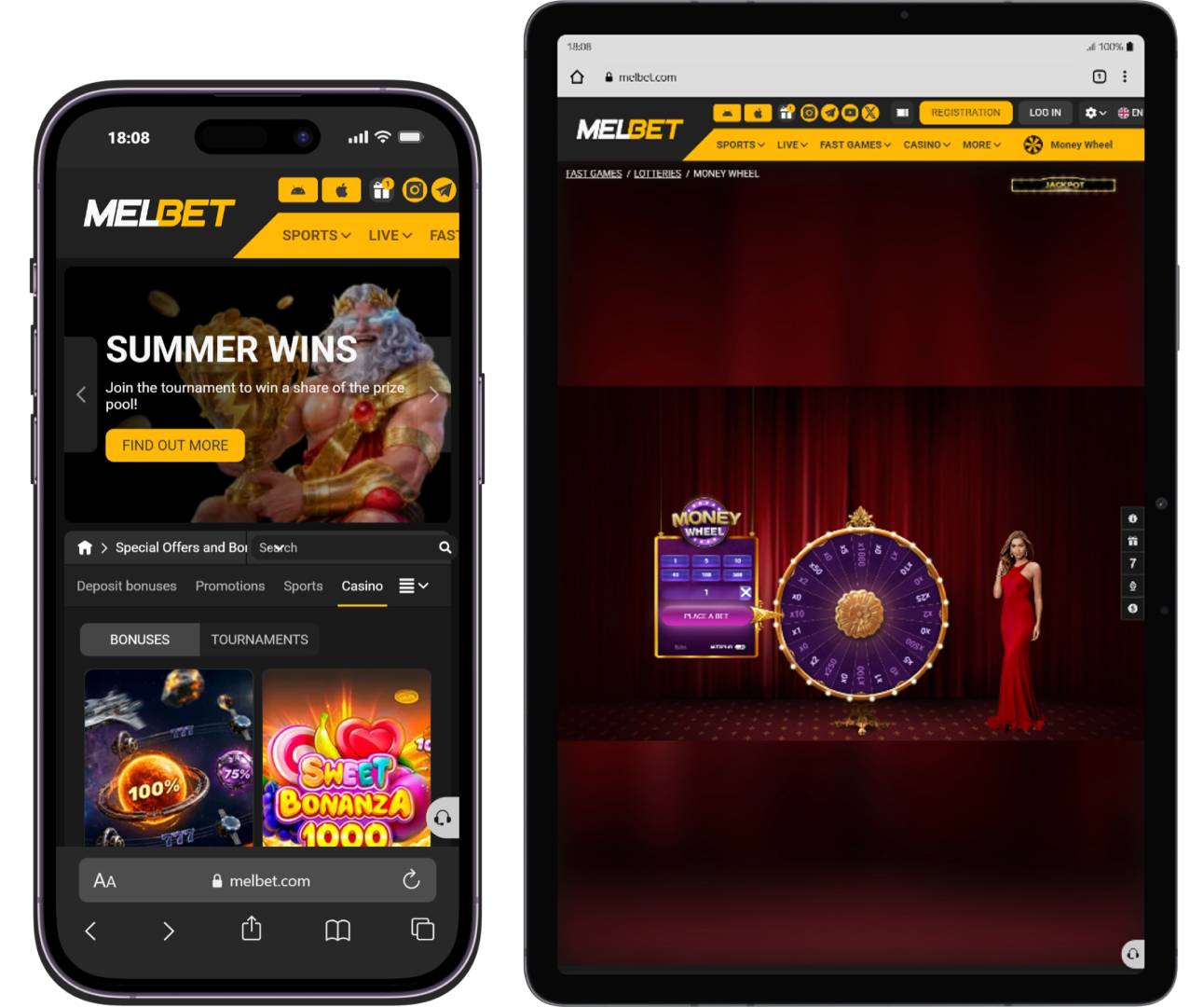Melbet mobile online casino