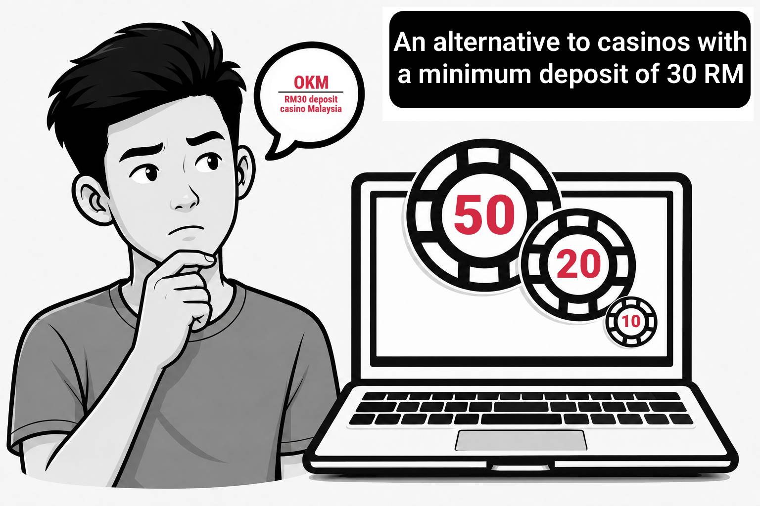 An alternative to casinos with a minimum deposit of 30 rm