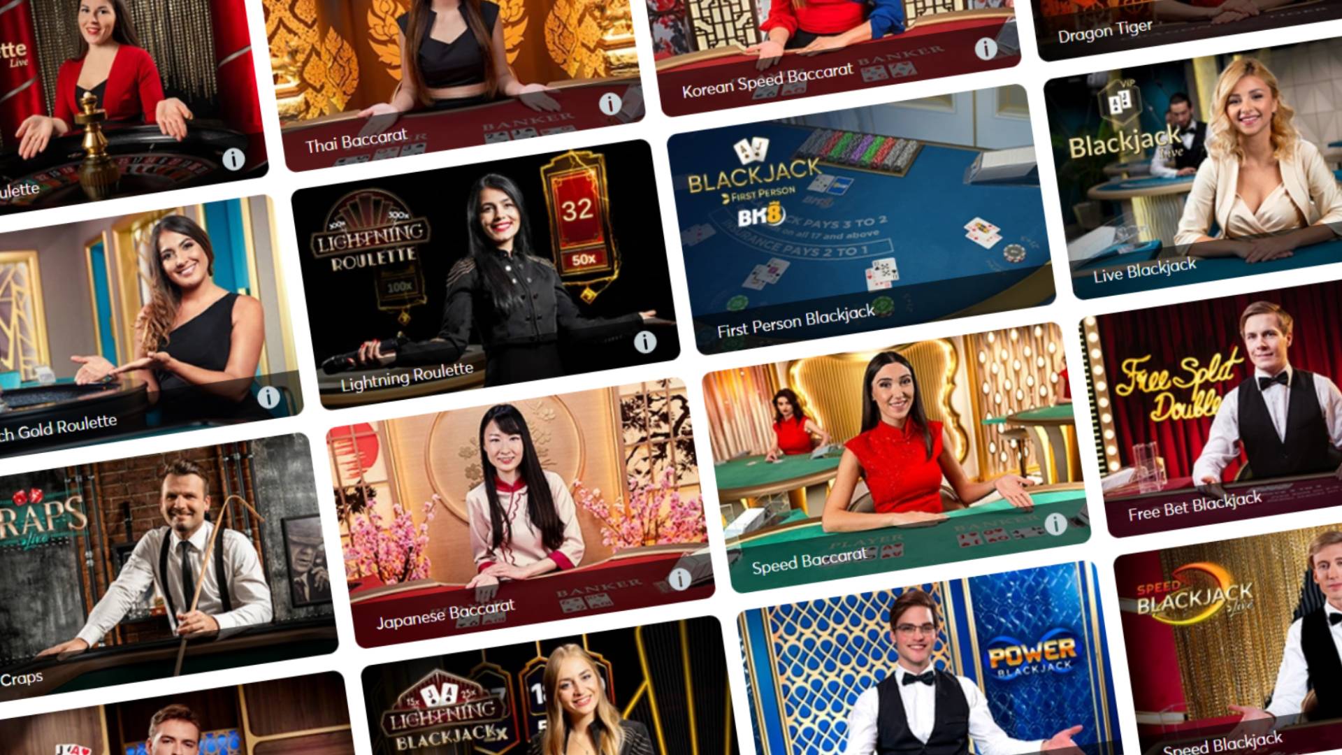 Live casino games in casino with rm30 deposit